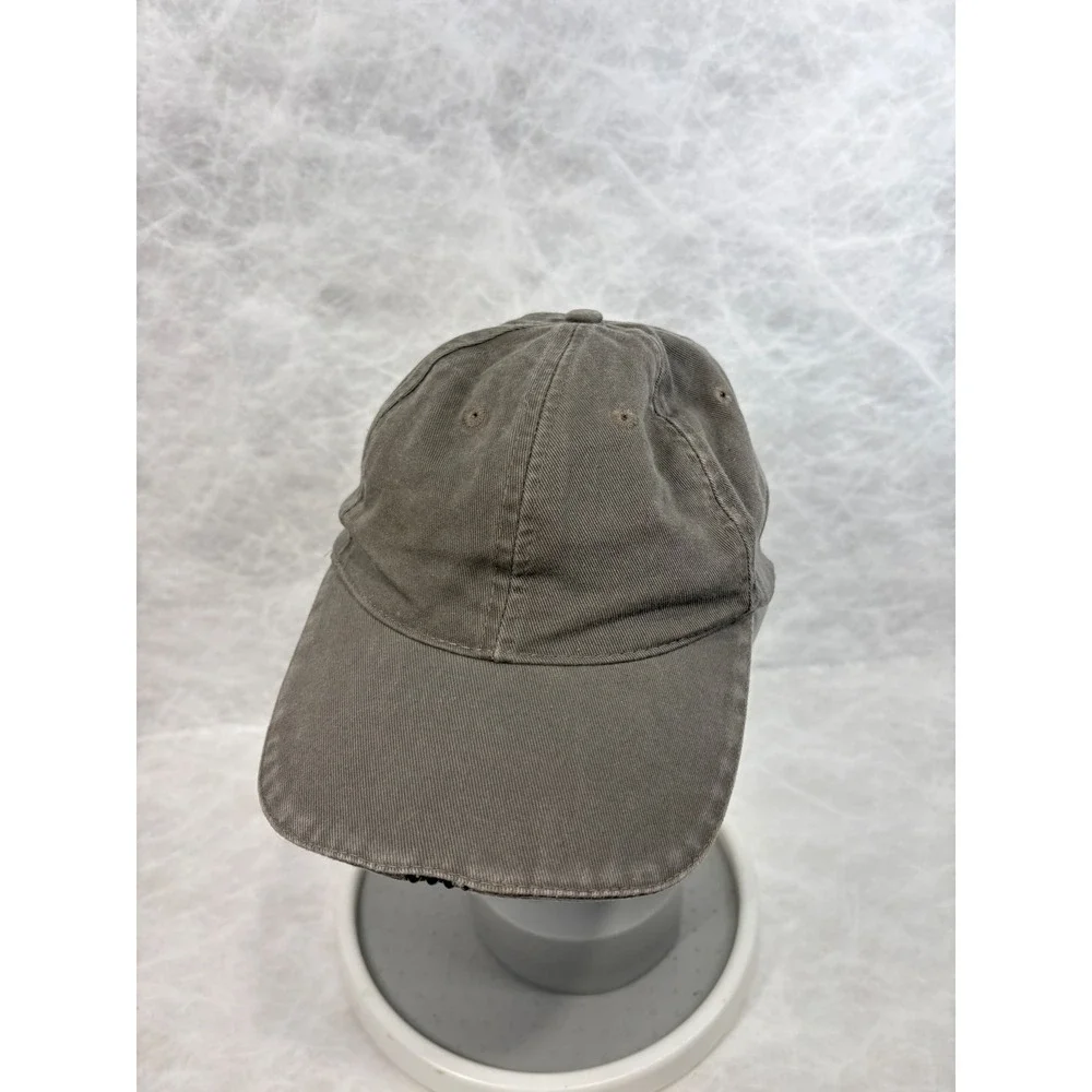 Restoration Hardware RH LED Baseball Cap Gray Washed Cotton Twill‎ Lighted Hat